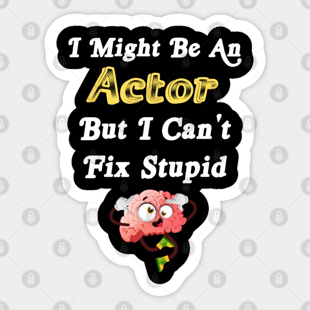 actor Sticker by Mdath